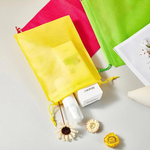 Bolsa de Tela No Tejida Reutilizable con Cordón y Logotipo Personalizado para Regalo, Bolsa Protectora Colorida, Bolsa Ecológica para Regalo en Stock - Product Image 6