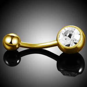 Getta Titanium Body Jewelry ASTM-F136 Anneau de <span class=keywords><strong>nombril</strong></span> <span class=keywords><strong>pour</strong></span> enfants <span class=keywords><strong>Piercing</strong></span> de <span class=keywords><strong>nombril</strong></span> à filetage externe en zircon <span class=keywords><strong>pour</strong></span> le mariage des filles - Product Image 5
