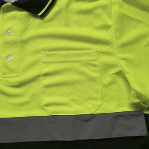 T-shirt de sécurité réfléchissant imperméable à col rond <span class=keywords><strong>EN</strong></span>/ISO20471 ANSI Classe 2, vêtement de protection respirant haute visibilité avec logo LX - Product Image 2