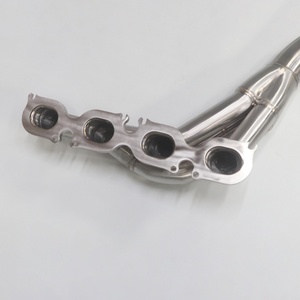 Collecteur d'échappement droit haute performance en acier inoxydable pour Mercedes Benz C63 W204 Turbo avec ajustement parfait à 100 % - Product Image 6