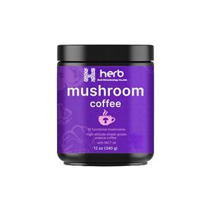 Poudre instantanée de café matcha aux champignons biologiques OEM/ODM, mélange Crinière de lion et Chaga pour la concentration et l'immunité, pour adultes, 5g par portion - Product Image 1
