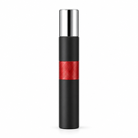 Atomiseur de parfum vide en gros 35 ml style stylo, flacon pulvérisateur de voyage rechargeable, design étoile dorée crème, logo personnalisé