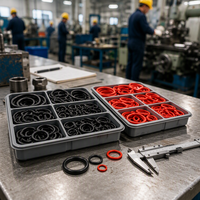 Joint d'étanchéité en caoutchouc sur mesure, prix d'usine en gros, prêt à expédier, en vrac, norme AS568, NBR, FKM, HNBR, joint torique en silicone