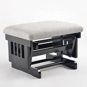 Taburete de mecedora de Enfermería de planeador de madera modular ecológico clásico moderno personalizable servicio OEM/ODM para oficina en casa - Product Image 6