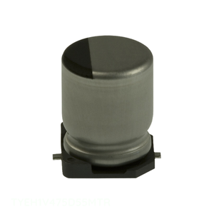 Condensador de Montaje Superficial SMD de Aluminio TYEH1V475D55MTR de 4.7uF 20% 35V del Fabricante Channel - Product Image 1