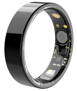 Anneau intelligent ECG pour la santé, suivi du sommeil, fréquence cardiaque, oxygène sanguin, mouvement, étanche IP68 5ATM, pour hommes et femmes, sport, plein air, suivi de la forme physique - Product Image 4