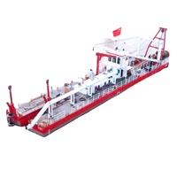 Dragueuse à aspiration hydraulique puissante certifiée CE pour le dragage marin en haute mer destinée aux parcs éoliens offshore