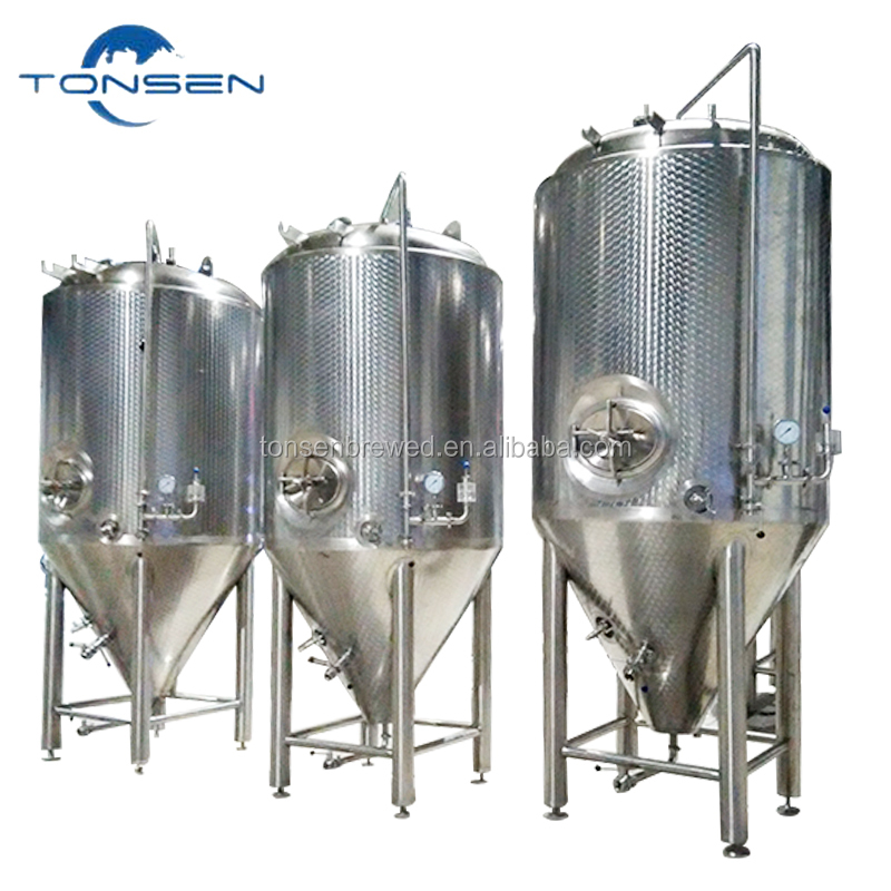 Grandes cuves de fermentation de bière d'équipement de brasserie de brasserie pour la bière brasserie artisanale