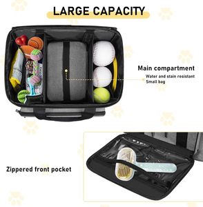Free sample Factory Waterproof Large Capacity Pet Grooming Tote <b>Bag</b> <b>Tool</b> <b>Kit</b> Cat Dog Grooming Supplies Organizer <b>Bag</b> - Product Image 6