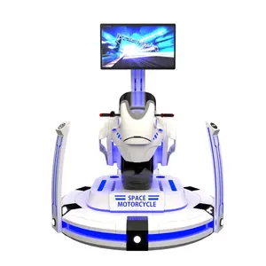 Real Feel Motor Arcade Game Machine Virtual Reality Rijden Simulator Motorfiets Vr Racing Simulator Racing Game Auto