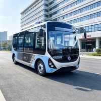 Mini-bus électrique Sunlong HQK6601 6m 27 passagers 11-20 sièges Autonomie 350km Transmission automatique 51-70km/h LFP B Licence