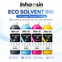Encre éco-solvant 1L CMYK pour Epson I3200 XP600 DX5 DX7 pour impression graphique sur présentoirs de vente au détail