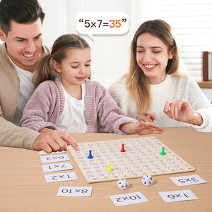<span class=keywords><strong>Table</strong></span> mnémonique de <span class=keywords><strong>multiplication</strong></span> magnétique pour enfants d'âge préscolaire aides pédagogiques pour enfants jouet éducatif Montessori - Product Image 2