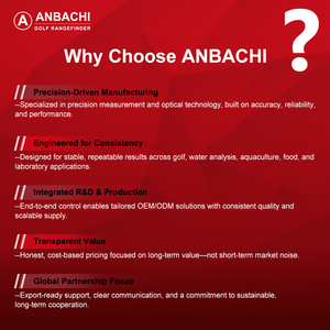 Telemetro Laser da Golf Anbachi con Supporto Magnetico, Impermeabile per Esterni, Modalità Pendenza, Misuratore di Distanza, Blocco Bandiera, Calcolatore di Pendenza - Product Image 5