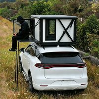Tente de toit automatique en alliage d'aluminium à coque rigide pour SUV, camionnette, 4x4, camping hors route