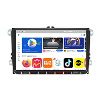 Système de navigation GPS 2din, Carplay sans fil, Android Auto, type-C, écran tactile Android 9 pouces, autoradio Android pour VW