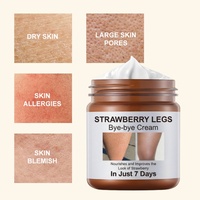 Crème hydratante réparatrice FATAZEN pour peau de poulet, atténue les taches de fraise, traitement des jambes, exfoliante, lisse les bosses, crème corporelle