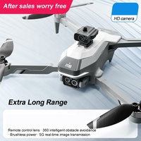 Drone GPS 4DRC M2 Brushless avec caméra HD 720P FPV Wifi, quadricoptère pliable avec évitement d'obstacles, hélicoptère RC pour débutants