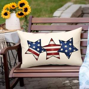 RABUSOFA Luxe 12x20 Laine Taies d'Oreiller Fait à la Main Moderne Motifs Géométriques Forme Carrée Imprimé pour Usage Domestique pour Siège - Product Image 5