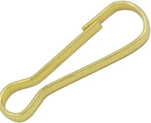 Bluemoona Pcs Metal <b>Spring</b> Hooks Mm Purse Pulis Snap <b>Clip</b> For Lanyard Zipper Pull ID Card Key Chain Findings Gold - Product Image 1