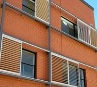Windowmate - Persienne verticale moderne en alliage d'aluminium écologique, persienne aérodynamique