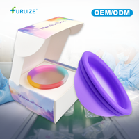 Disques menstruels Copa pour cervix élevé : Fournisseurs de disques vaginaux menstruels en silicone médical pour une insertion facile