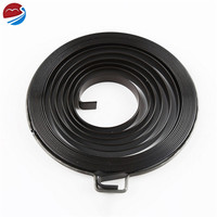 Spirale plate rétractable en acier inoxydable sur mesure, ressort électrique à force constante pour câble