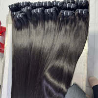 Lots de Cheveux Brésiliens Double Drawn 12A de Haute Qualité, Cuticules Alignées, Vente en Gros, 100% Cheveux Humains Non Traités