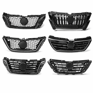 Vente directe des fabricants, calandre avant de voiture, moulage par injection plastique, calandre avant noire en nid d'abeille - Product Image 1
