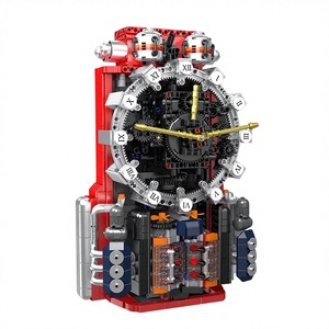 Reloj Cyberpunk 10159, Juguete de Construcción de Plástico ABS, Ensamblaje Eléctrico Mecánico, Bloques de Construcción de Alta Dificultad - Product Image 6