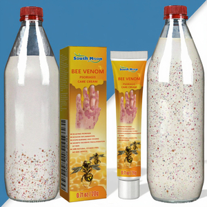 Crème de soin corporel de haute qualité, hydratante, aux ingrédients à base de plantes avec venin d'abeille pour le traitement du psoriasis, extraits de plantes - Product Image 3