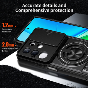 เค<span class=keywords><strong>ส</strong></span>โทรศัพท์มือถือ360แบบห่วงสำหรับ VIVO Y29 4G 5G เค<span class=keywords><strong>ส</strong></span> Y38 Y31 Y19S Y39 Y400 V60 V50 Lite V29ขาตั้งแม่เหล็กกันกระแทก - Product Image 6