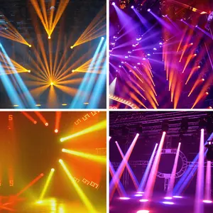 גדול דיפר CLB260 קרן זזה אור DJ מקצועי 260w 9R אורות במה מסיבת חתונה מועדון לילה תאורה 6KG