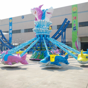 Manèges de parc d'attractions à 24 places, manèges rotatifs de parc à thème, avion à commande autonome Ocean à vendre - Product Image 5
