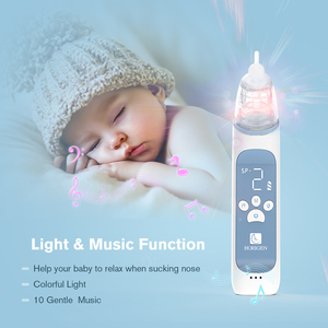 Elektrischer Baby-Nasensauger mit stärkerer Saugkraft, automatischer Nasenreiniger mit Musik- und Lichtfunktion, Nasalaspirator für Babys - Product Image 5