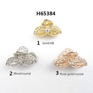 Factory wholesale colorful metal butterfly hair <b>clips</b>, fashionable, hollowed-out, exquisite, small and cute <b>bow</b> decorative hair - Product Image 2