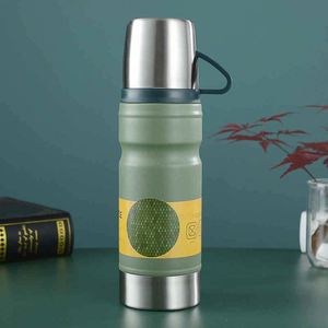 Vacuum Insulated Stainless Steel Tumbler With Handle and Lid - Product Image 4