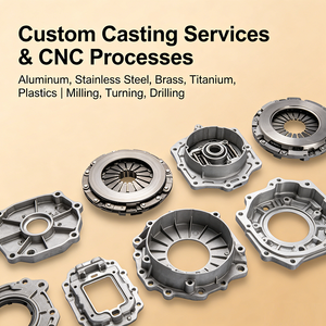 Carcasa de Embrague de Aluminio Fundido a Presión Personalizada, Piezas de Transmisión Automotriz, Componente Personalizado CNC de Alta Precisión y Alta Resistencia - Product Image 1