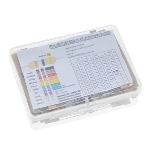 1/8W 5% 640pcs 64 giá trị 1R-<span class=keywords><strong>10mr</strong></span> 0.125W Carbon phim điện trở các loại Kit Bộ - Product Image 1