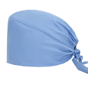 Gorro Quirúrgico Personalizado para Médico, Enfermera <span class=keywords><strong>Dental</strong></span>, Gorro de Enfermería Elástico Ajustable, Transpirable, con Logotipo Impreso, Unisex, Gorros de Hospital - Product Image 6