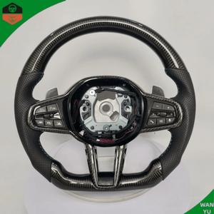 Volante Deportivo M Performance Personalizado para <span class=keywords><strong>BMW</strong></span> G30 G31 G32 X3 G01 X4 G02 M2 G87 M3 G80 M4 G82 G42 G20 LCI M5 F90 G11 - Product Image 1