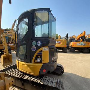 Used Komatsu PC30 Mini Crawler Excavator Compact Hydraulic <b>Digger</b> for Landscaping Farm and <b>Trenching</b> Work - Product Image 5