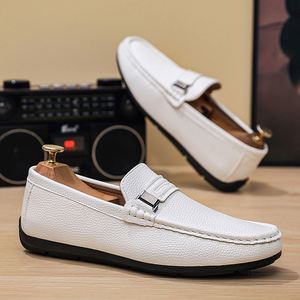 Nouvelle Collection Été 2026 – Mocassins Homme Tendance à Semelle Souple, Respirants, Antidérapants, Doublure en Similicuir, Tige en PU, Style Facile à Enfiler - Product Image 4