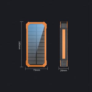 Banco de Energía Solar Inalámbrico a Prueba de Agua con Logotipo Personalizado, Carga Rápida de 30000 MA, Iluminación para Montaña, Banco de Energía Móvil para Teléfono - Product Image 5