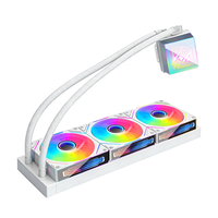 Nouveau Refroidisseur Liquide AIO pour CPU 240mm/360mm 2026 avec Radiateur Intégré, Contrôleur PWM et Tube Néon pour PC