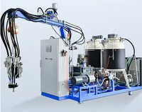Polyuréthane augmenter la semelle intérieure équipement de Production PU coussin moussant Machine durcissement à froid polyuréthane mousse Machine pour la fabrication de moules