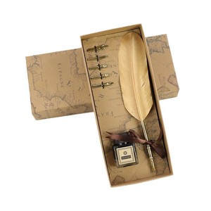 Juego <span class=keywords><strong>de</strong></span> bolígrafos Vintage <span class=keywords><strong>de</strong></span> 7 piezas, Kit <span class=keywords><strong>de</strong></span> tinta <span class=keywords><strong>de</strong></span> Metal hecho a mano para caligrafía como favores <span class=keywords><strong>de</strong></span> boda o para colección <span class=keywords><strong>de</strong></span> antigüedades <span class=keywords><strong>de</strong></span> <span class=keywords><strong>escritores</strong></span> - Product Image 1