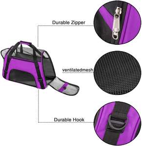 Yumuşak evcil hayvan taşıyıcı havayolu onaylı yumuşak taraflı Pet seyahat taşıma çantası altında, mükemmel kediler ve köpekler için nefes - Product Image 4