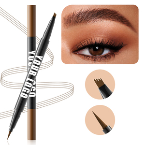 Lápiz de Cejas Líquido Profesional de Marca Privada, Resistente al Agua, de Secado Rápido, Doble Punta, para Posicionamiento de Cejas, Punta Delgada de 2 Puntas, Mate - Product Image 2