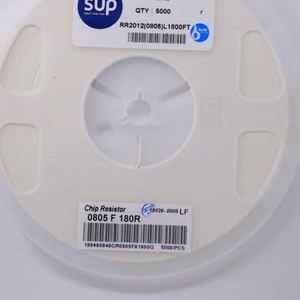 Manufacturer Direct RR2012 0805L1800FT 0805 2012 Resistors Chip Resistors SMD Resistors 180ohm 1% 1/8W Thick Film Resistor - Product Image 1